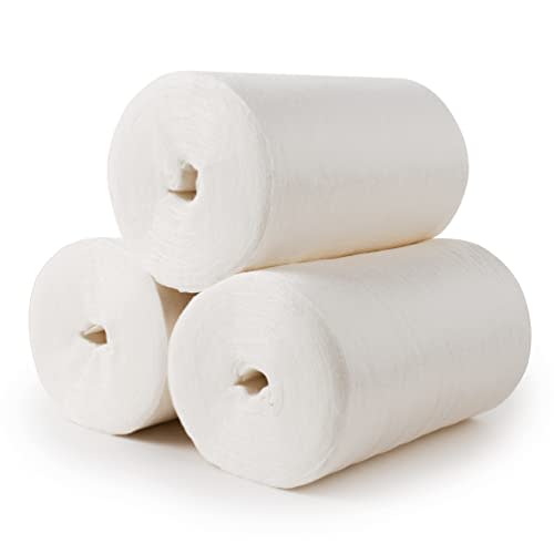 Diaper Liners for Cloth Diapers, 100 Disposable Sheets Per Roll, Made of Soft Material, by Nora's Nursery