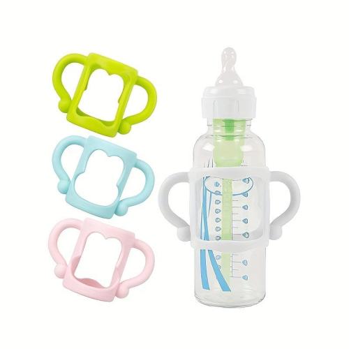 Baby Bottle Handle, Baby Bottle Silicone Sleeve, Multifunctional - TikTok Shop