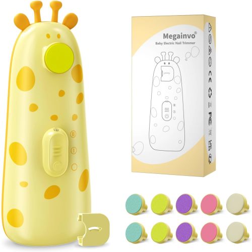 Electric Baby Nail File - Orange