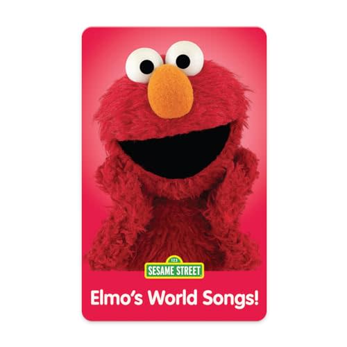 YOTO Sesame Street: Elmo's World Songs! – Kids Musical Card for Use with Player & Mini All-in-1 Audio Device, Screen-Free Listening with Singalong Music for Playtime Parties & Travel, Ages 3+