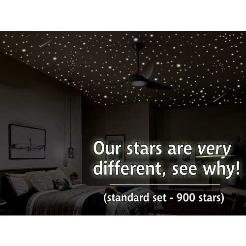 Luminous Glow In The Dark Ceiling Stars