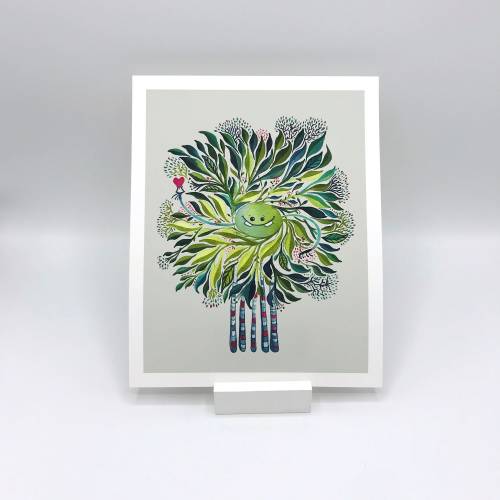 Poofy Asparagus 8x10 Print
