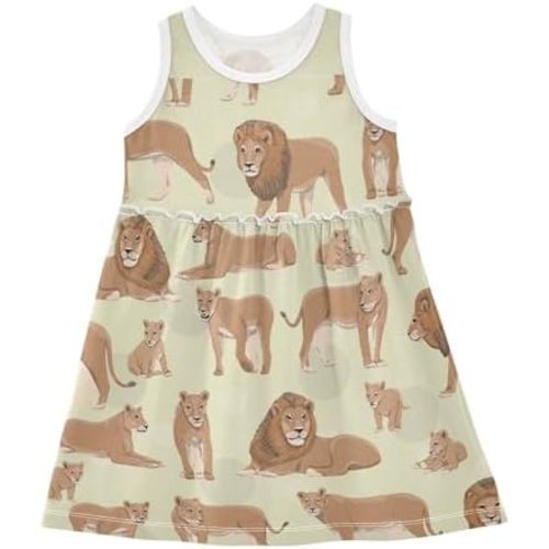 Summer Girl Dresses Cotton Dress Sleeveless Toddler Outfits Clothes