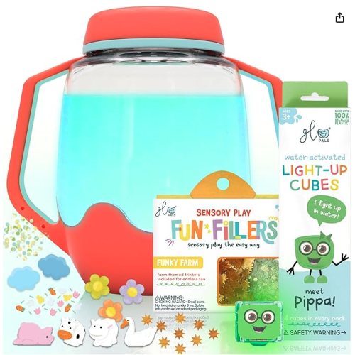 Glo Pals Sensory Play Jar - Barnyard