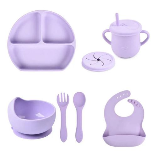 Set Vajilla de silicona para Bebé