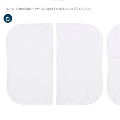 HALO Twin Bassinet Sheets | HALO