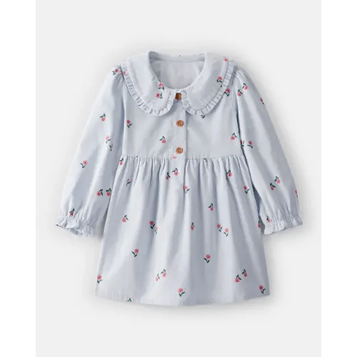 Toddler Girl Corduroy Dress - Grey - OshKosh B'gosh | Carter's