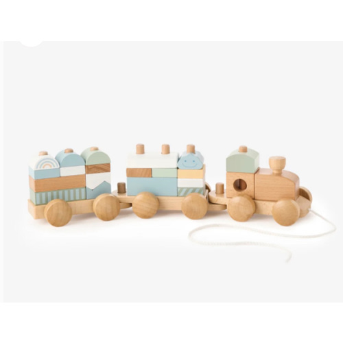 Wooden Push Toy Train