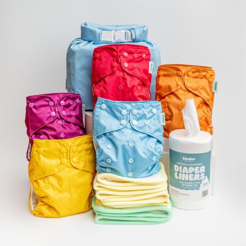 Color Pop Play 5 pack New Parent Starter Bundle – Kinder Cloth Diaper Co.