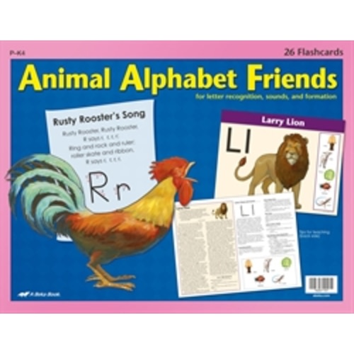 Abeka | Product Information | Animal Alphabet Friends Flashcards