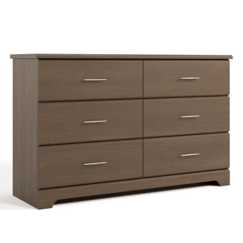 Storkcraft® Brookside 6 Drawer Dresser - Hazelnut