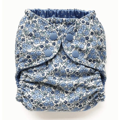 Cloth Diapering Outer–Forget-Me-Not / One