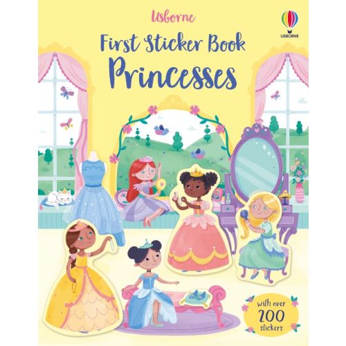 First Sticker Book Princesses | Usborne | Be Curious