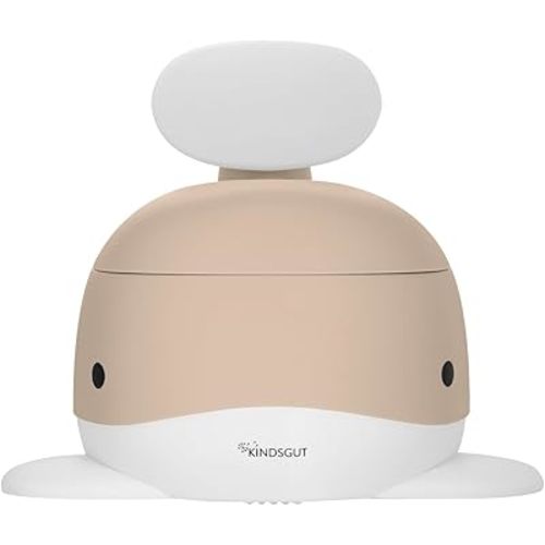 Kindsgut Potty Training Toilet in Whale Design, Designed in Germany, Potty Training in a Beautiful Design, Sand