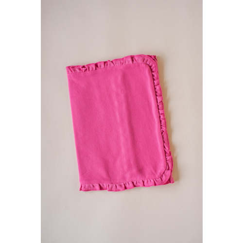 Ruffle Baby Burp Cloth