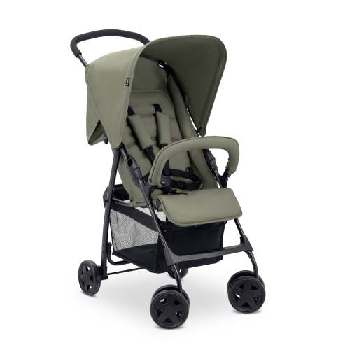 hauck Sport T13 Lightweight Compact Foldable Stroller Pushchair, Dark Olive
