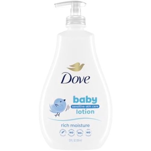 Baby Dove Sensitive Skin Care Body Lotion Rich Moisture 20 oz