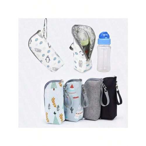 Baby Bottle Bag Bottle Warmer Baby Feeding Aluminum Mold Insulation Outing Stroller Hanging Bag For Storage Cups Drinks | SHEIN USA