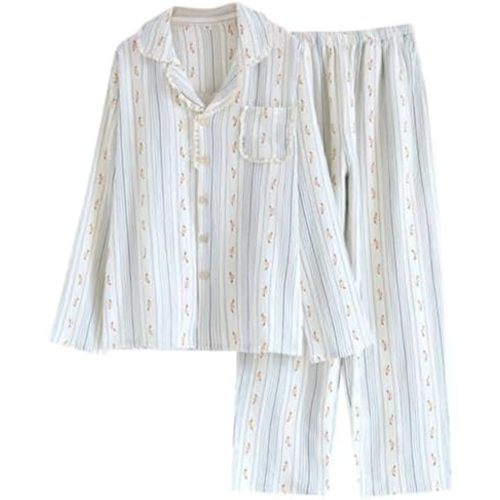 Vhitler Linen Set Coquette Womens Pajamas Set Summer Lounge Sets for Women Old Money Aesthetic