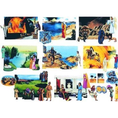 Old Testament Bible Stories Soft Felt Storybook - Kit