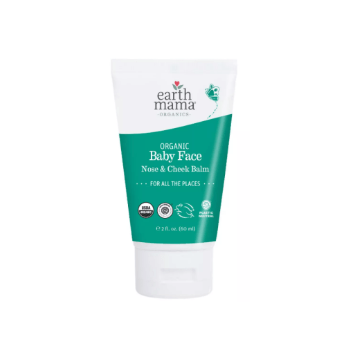 Earth Mama Organic Baby Face Nose & Cheek Balm (60ml) - Natural Skin Care
