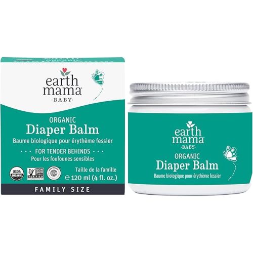 Earth Mama Organic Baby Diaper Balm, 120ml