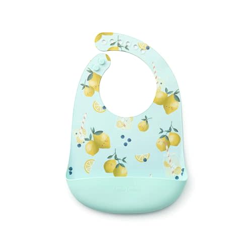 Loulou Lollipop Soft, Waterproof Silicone Feeding Bib for Babies and Toddlers