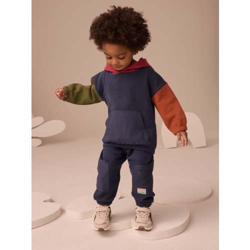 Navy Blue Hoodie and Joggers Set (3mths-7yrs)
