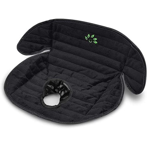 Piddle Pad Car Seat Protector, Waterproof Potty Training Seat Saver Pads for Infants Baby and Toddlers, Machine Wash and Dry (Black)