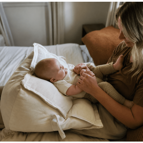 Peekaboo Pillow™ Official Site - Organic Infant Lap Pillow