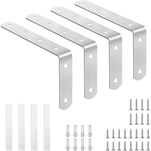 furniture anchors anti-tip baby proofing: Safety Straps Kit for Dresser Secure 400 lbs Bookcase to Wall Cabinet Wall Anchor 4 Pack