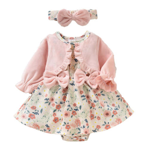 WILLA Bowtie Romper Dress - Hazel & Bo