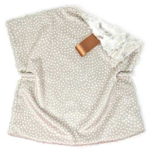 Lovey: Linen Dots. Taupe Lovey. Tan Dots Lovey. Earth Tone Lovey. Lovie. Baby Lovey. Minky Lovey.