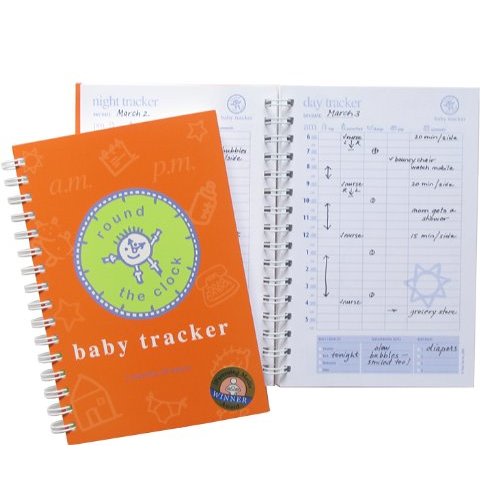 Baby Tracker for Newborns - Round-The-Clock Night and Day Schedule Log Book, 90 Easy to Fill Pages Track Nursing, Feeding, Sleep, Diapers, Todos and More