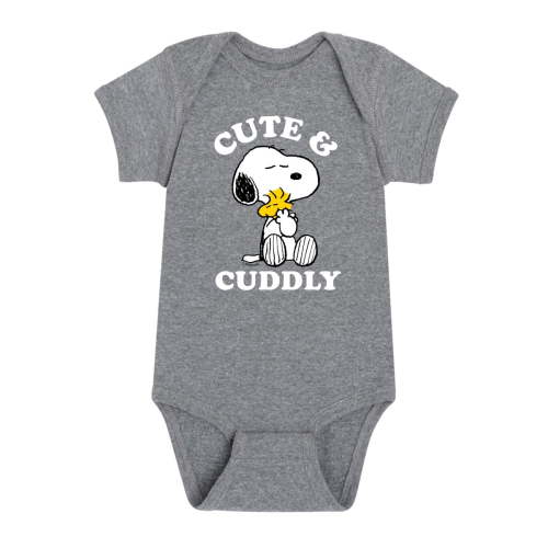 Peanuts - Cute And Cuddly - Infant Baby One Piece Onesie