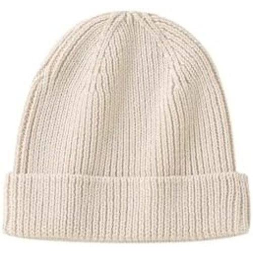 Hadetoto Cotton Baby Beanie Toddler Winter Hat Knit Boys Girls Warm Kids Beanies Skull Cap for 0-8 Years