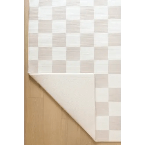 Padded Play Mat - Checkers & Herringbone