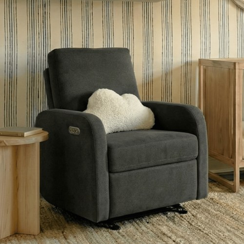 Luxury Power Nursery Glider Recliner - Nurture&