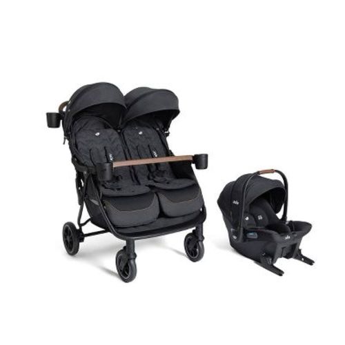 Joie Rosemary LX and Mint Latch Travel System - Shale: Includes Stroller, Car Seat, Metal Frame, 50 Lbs Capacity