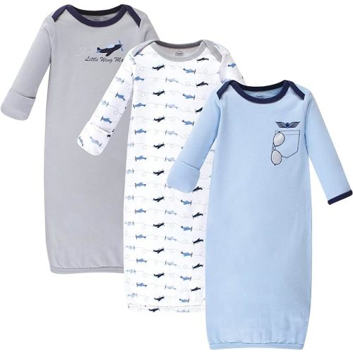 Luvable Friends Baby Cotton Gowns