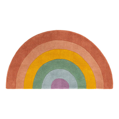 Unique Loom Rainbow Playtime Kids Wool Rug | Wayfair