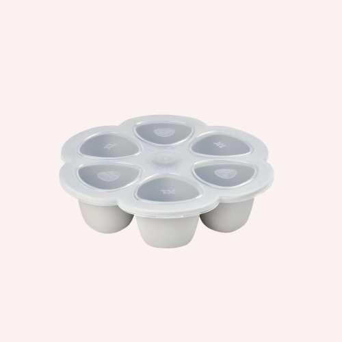 Silicone 150ml Multiportions Tray - Grey