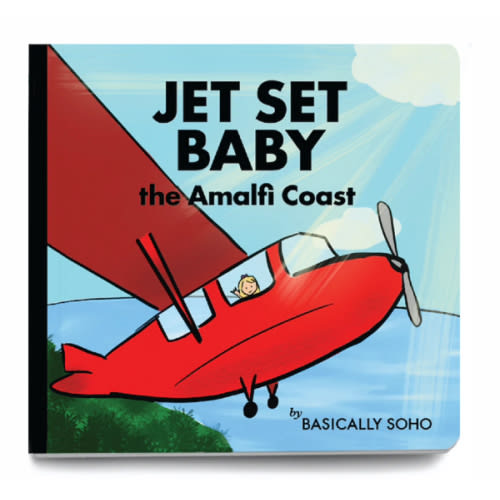 Basically Soho Jet Set Baby Book - Amalfi Coast - Children's Book