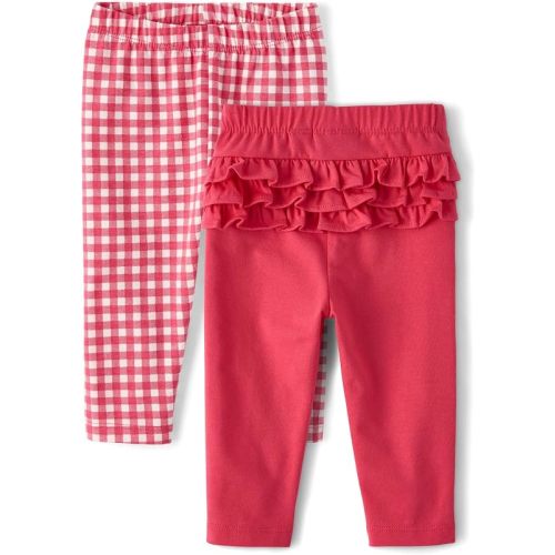 The Children's Place Baby Girls' and Newborn Pull on Pants