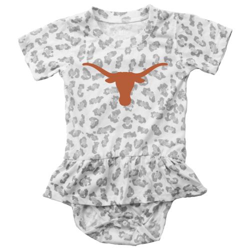 Wes and Willy Baby Girls' Texas Longhorns Leo Onesie