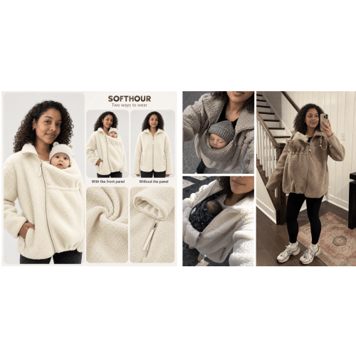 Mom and baby Cozy Fleece