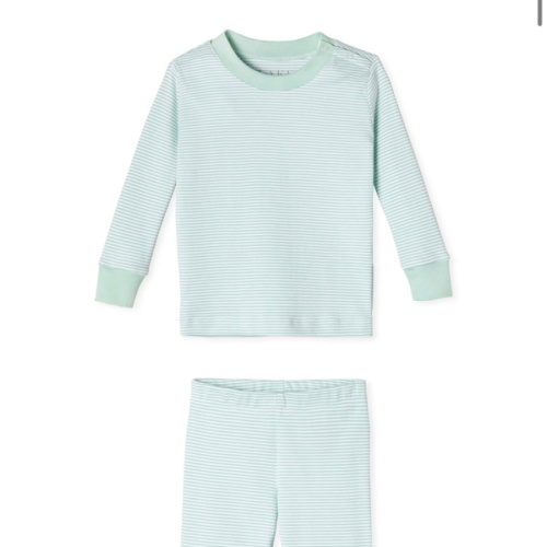 LAKE | Baby | Pima Cotton Pajamas | Gelato Anchor StripeBaby Long-Long Set