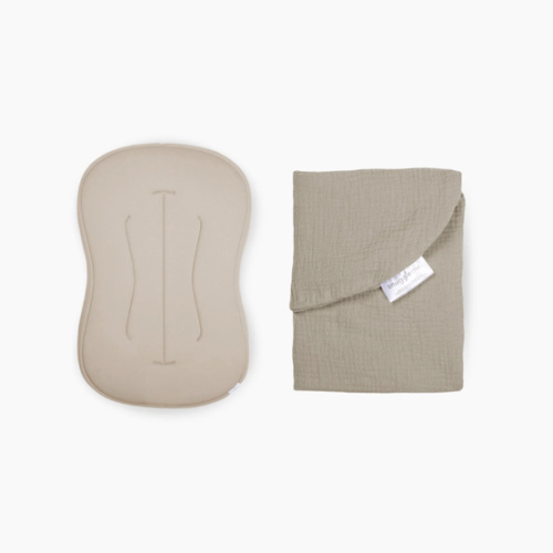 Lounger Curve + Muslin Cover Set | Birch
