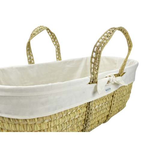 Modern Baby Moses Basket with Bedding Set