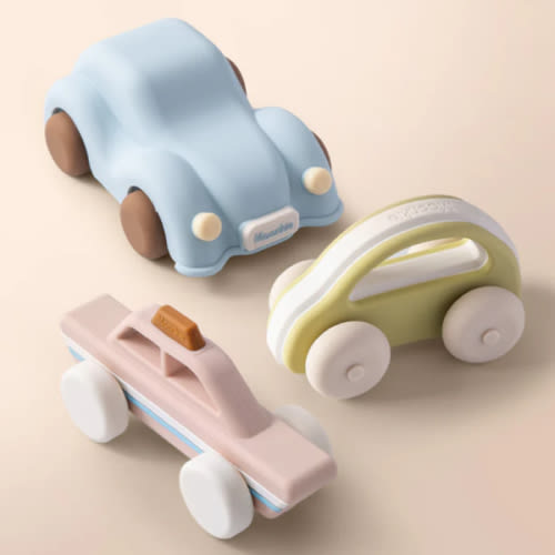 Surf & Go Silicone Mini Car Set